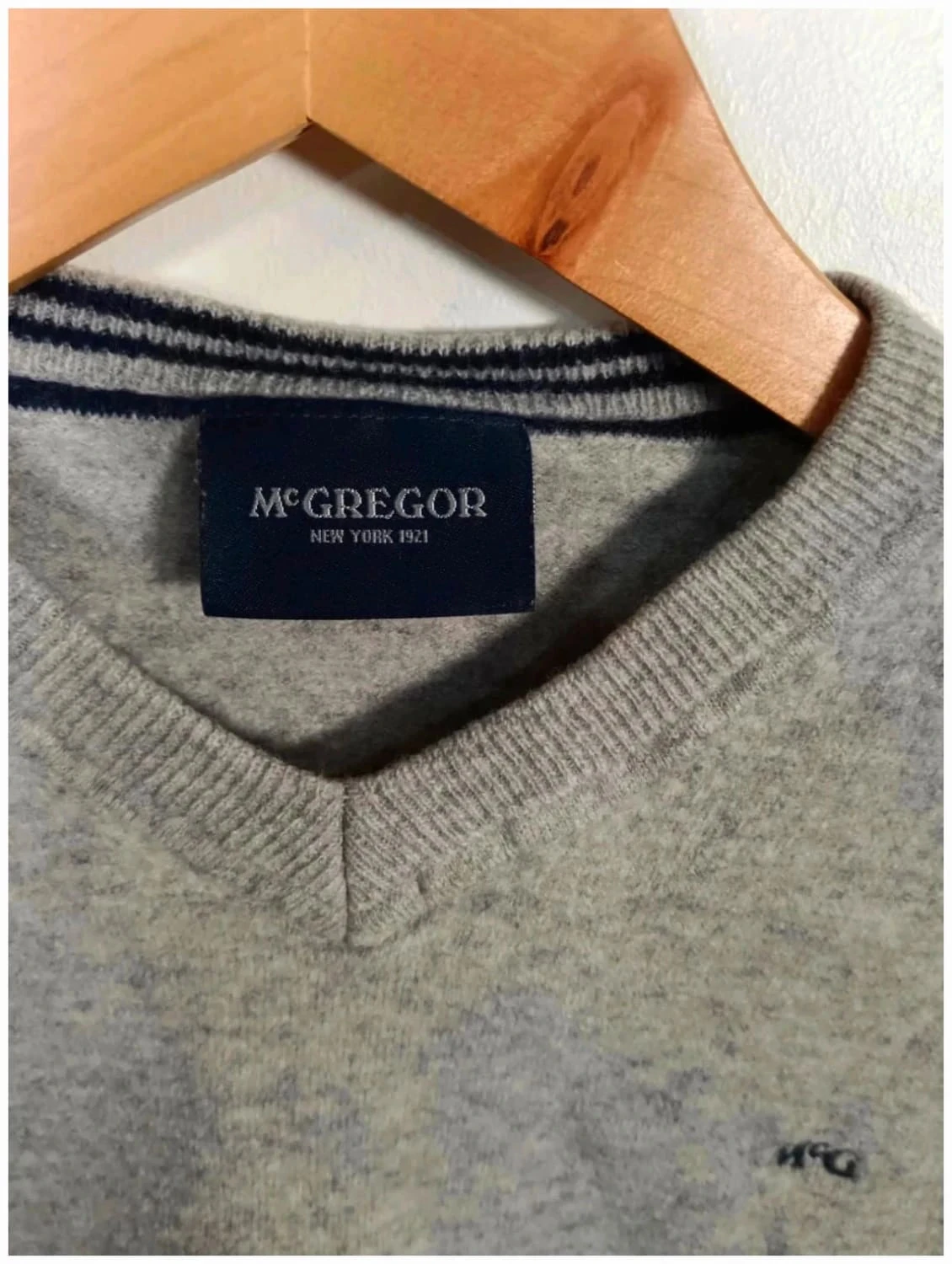 C20 pull gris McGregor W26 – photo 3
